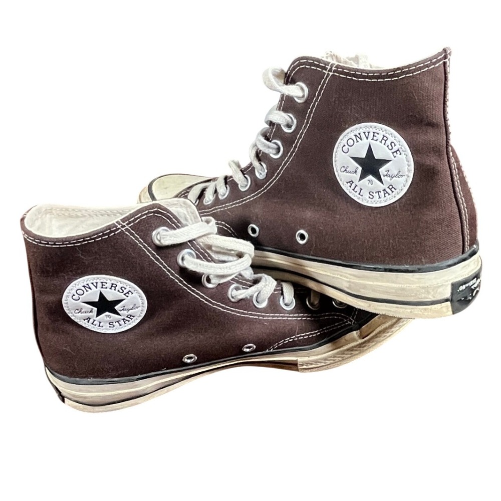 Converse Chuck Taylor All Star 70 High Top Brown Canvas Sneakers 170551C Mens 7